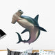 Hammerhead Shark Wall Decal