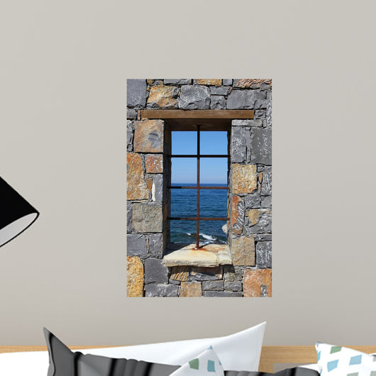 Window to Sea Wall Decal