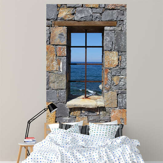 Window to Sea Wall Decal