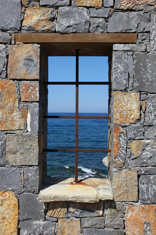 Window to Sea Wall Decal