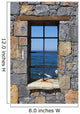 Window to Sea Wall Decal