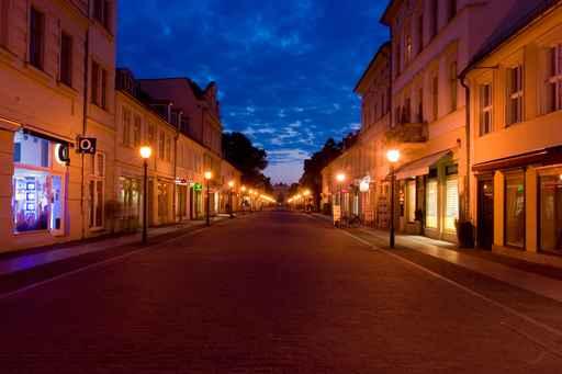 Brandenburgerstrasse Evening Potsdam Wall Decal