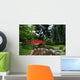Red Bridge Japanese Garden Wall Decal