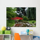 Red Bridge Japanese Garden Wall Decal