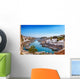Old Town Ciutadella Port Wall Decal