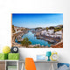 Old Town Ciutadella Port Wall Decal