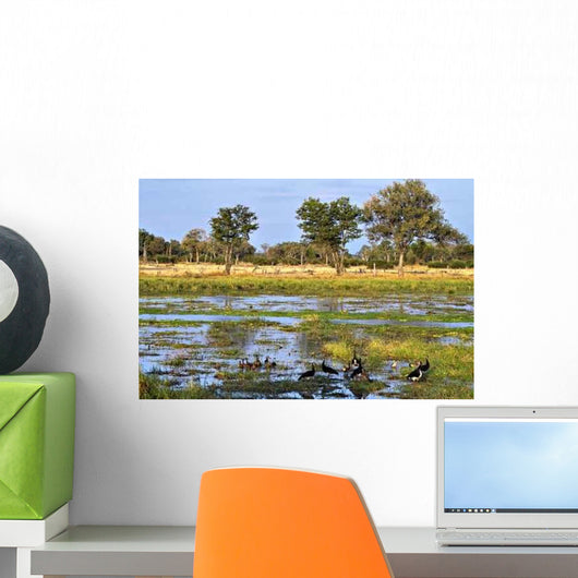 South Luangwa Scenery Wall Decal