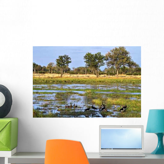 South Luangwa Scenery Wall Decal