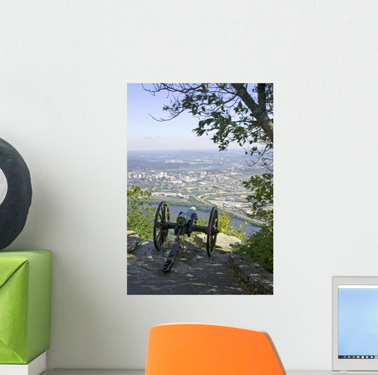 Civil War Canon Lookout Wall Decal