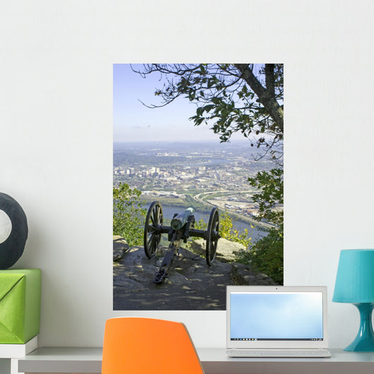 Civil War Canon Lookout Wall Decal
