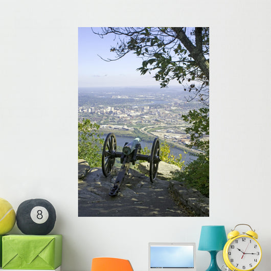 Civil War Canon Lookout Wall Decal
