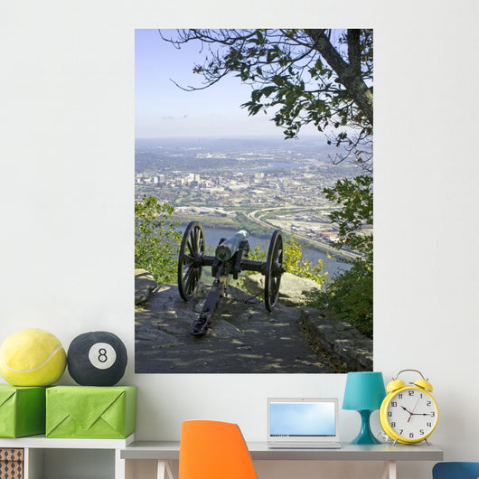 Civil War Canon Lookout Wall Decal