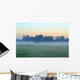 Fog over Meadows Wall Decal
