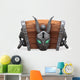 Evil Fantasy Treasure Chest Wall Decal