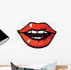 Pop Art Lips Wall Decal