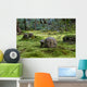 Stone Figure Sanzen-in Wall Decal