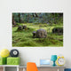 Stone Figure Sanzen-in Wall Decal