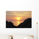 Sunset Island Capri Wall Decal