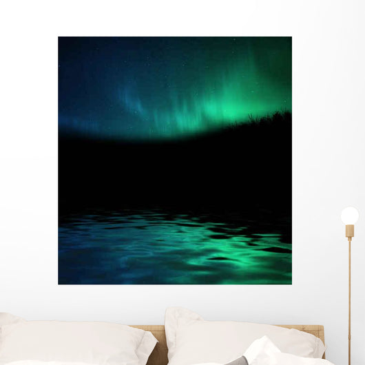 Aurora Boreale Riflessa Wall Decal