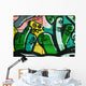Graffiti Worm Wall Decal