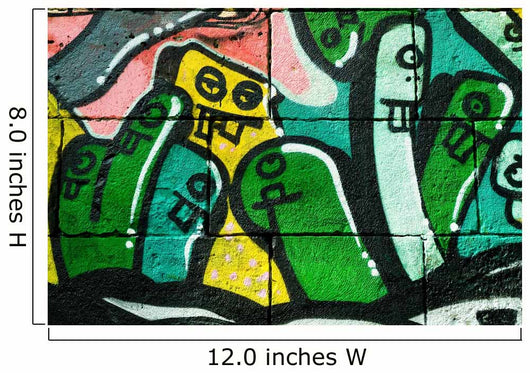 Graffiti Worm Wall Decal
