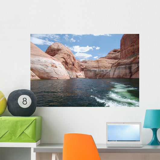 Boating Lake Powell Wall Decal