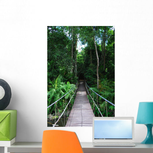 Rope Bridge Wall Decal