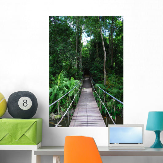 Rope Bridge Wall Decal