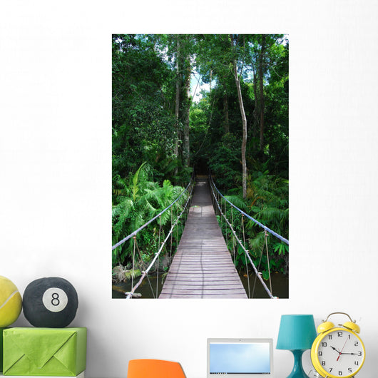 Rope Bridge Wall Decal
