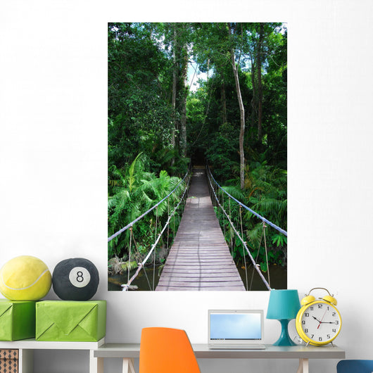 Rope Bridge Wall Decal