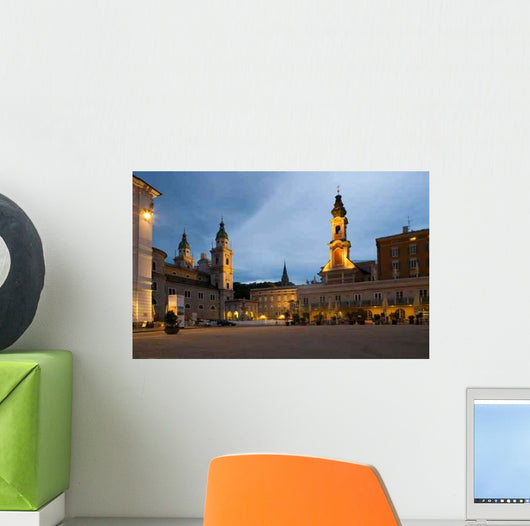 Salzburg and Sunset Wall Decal