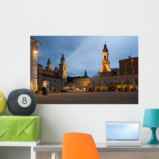 Salzburg and Sunset Wall Decal