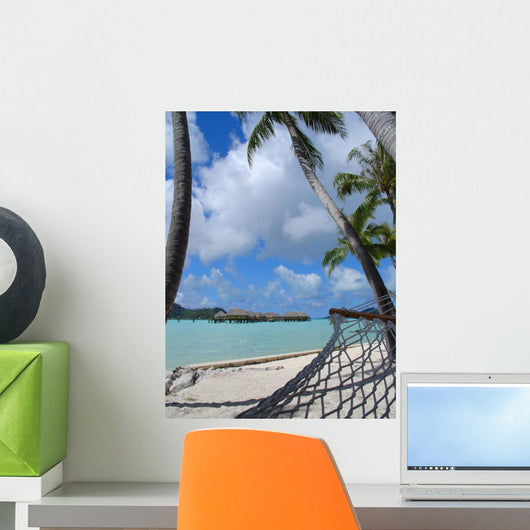 Island Hammock Wall Decal