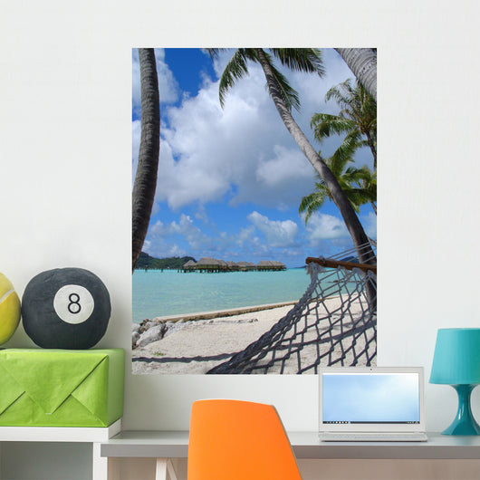 Island Hammock Wall Decal