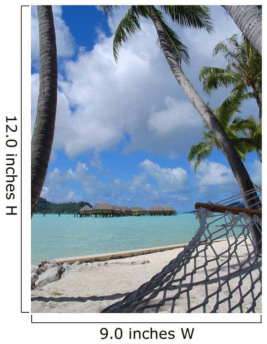 Island Hammock Wall Decal