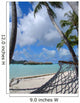 Island Hammock Wall Decal