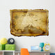 Ancient Pirate Map Wall Decal