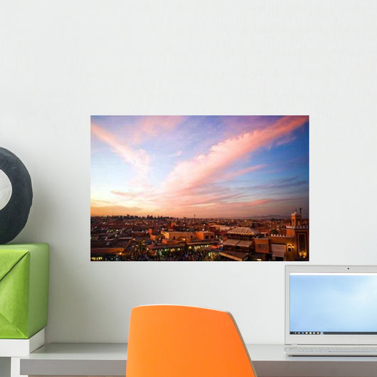 Marrakesh Sunset Wall Decal