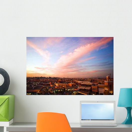 Marrakesh Sunset Wall Decal