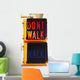 Don't Walk Sign Wall Decal