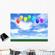 Rainbow Balloons Wall Decal
