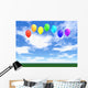 Rainbow Balloons Wall Decal