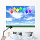 Rainbow Balloons Wall Decal