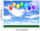 Rainbow Balloons Wall Decal