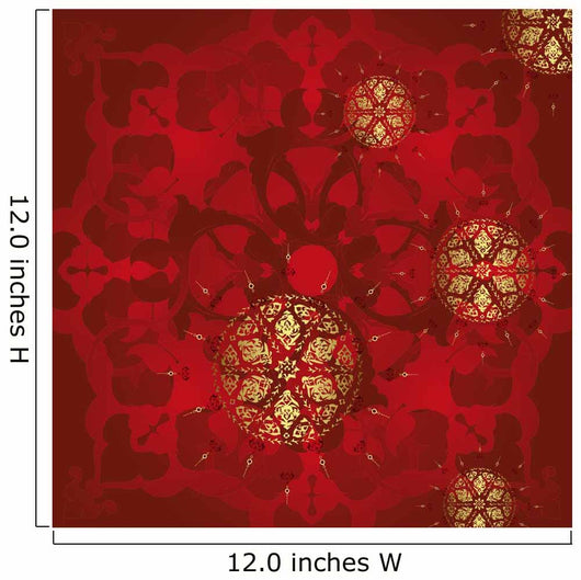 Antique Ottoman Gold Design Wall Decal