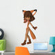 Toon Figure Fox Wall Decal