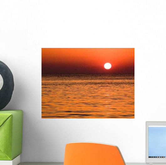 Sunset Black Sea Wall Decal