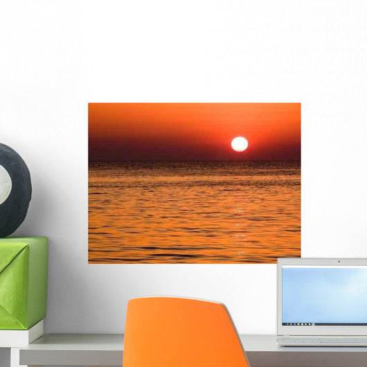 Sunset Black Sea Wall Decal