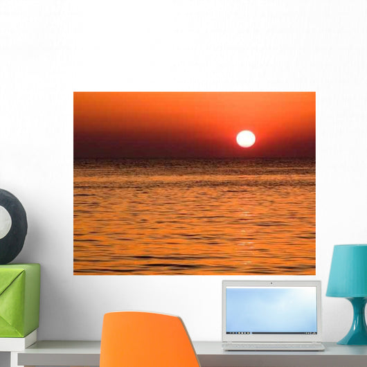 Sunset Black Sea Wall Decal