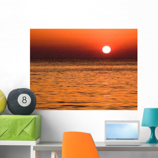 Sunset Black Sea Wall Decal